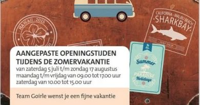 Bibliotheek in de vakantie beperkt open