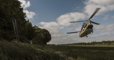 Overlast door laagvliegende helikopters
